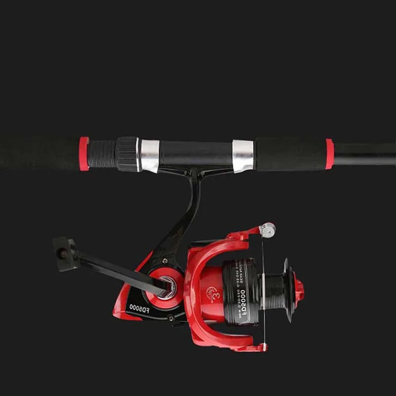 
FD hard parabolic fishing gear Fishing wheel fishing rod and reel combo set 