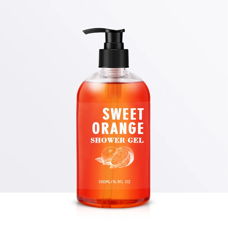 Natur Wholesale Private Label Exfoliating Organic Bodywash Whitening Lightening Bath Shower Gel Customized 3 Years Hand Soap