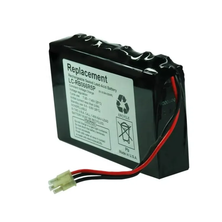 LK-For Welch Allyn Battery LC-RB066R5P ATLAS 622SO 622S0 622SP 622NO 622NP ATLAS 622SO Sealed Lead 6v 7000mAh for Defibrillator