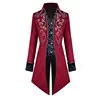 Men Medieval Victorian Costume Tuxedo Gentlemen Tailcoat Gothic Steampunk Trench Vintage Frock Outfit Coat for Men