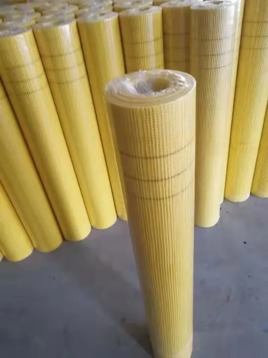 Alkali resist fiberglass 160g yellow mesh corner reinforced fiberglass mesh