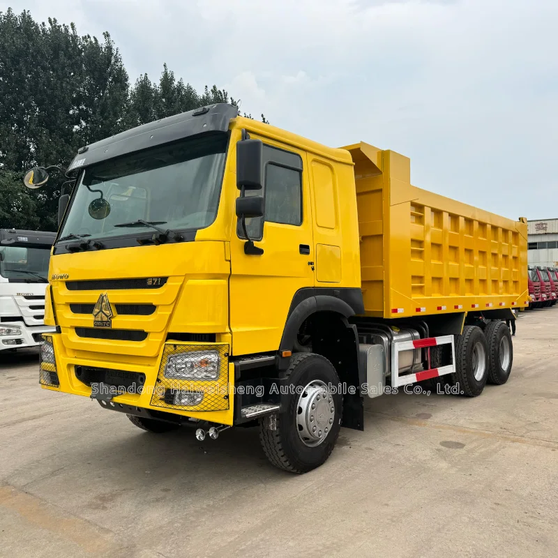 cheap price hot sale  SINOTRUCK HOWO 6*4 375HP Euro 2 /3 Emission Diesel sinotruck engnie dump truck for sale