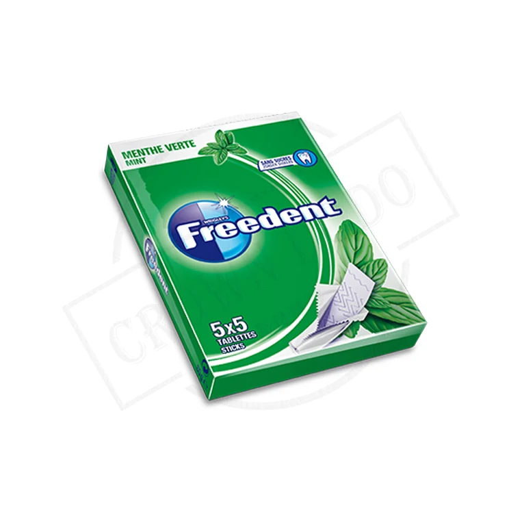 
Freedent chewing gum Mint 5stick*5bag*30pack 