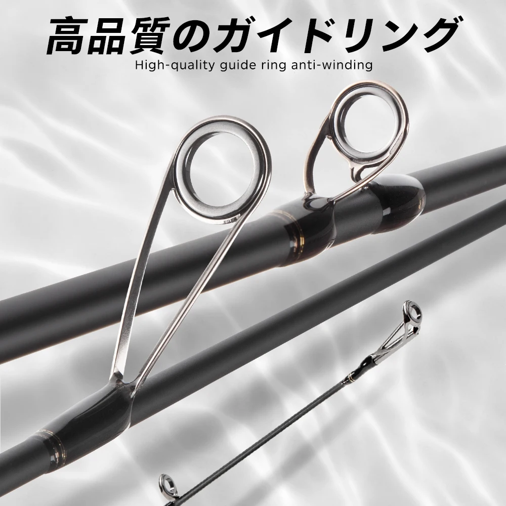 Hunthouse Fishing Equipment High Carbon 2.1m/2.4m FUJI Parts Lure Fishing Rod Bait Casting Fishing Rods Spinning Rod
