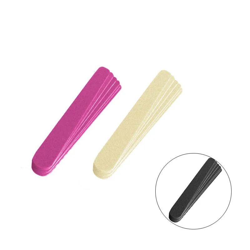 small size 8cm cheap colorful emery board disposable wooden nail file