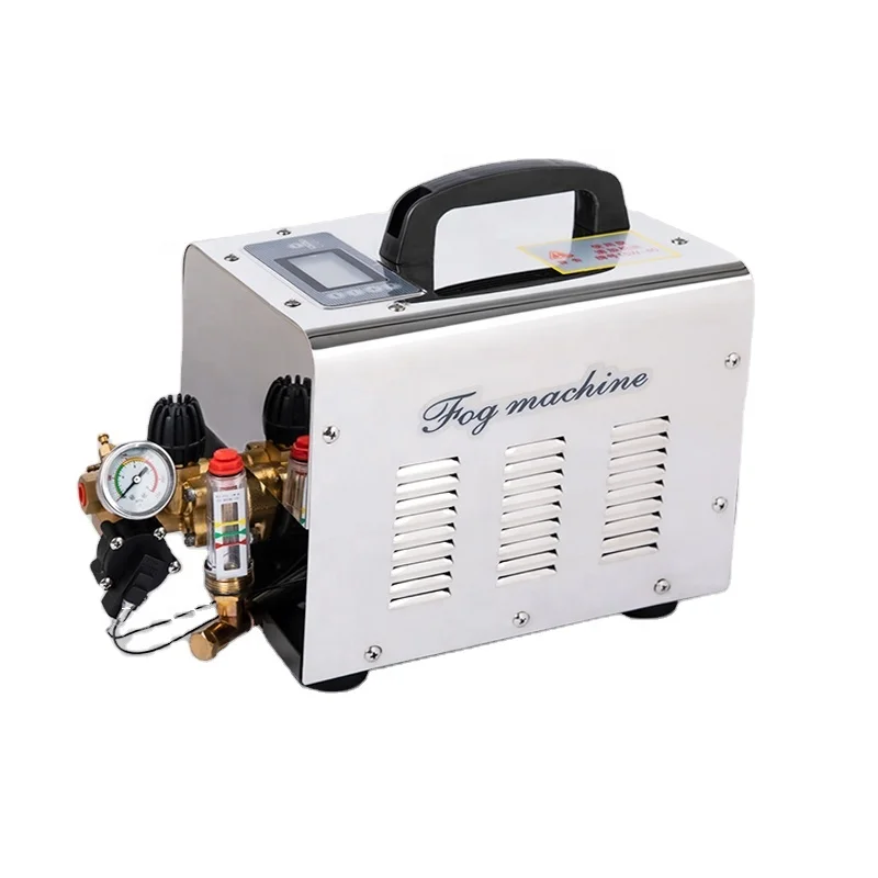 300w Mist Fog Machine 1L  High Pressure Mist System60Bar, 860PSI Fogger Misting Water Pump System For Garden