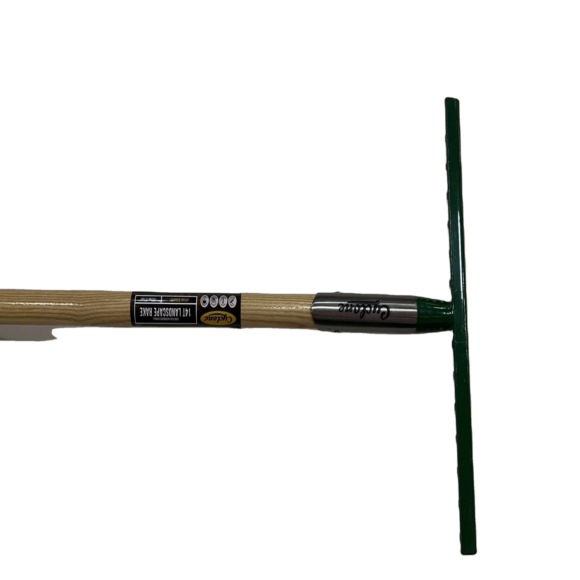 garden tools Wholesale wooden hande garden rake  landscape levegradingling rake leaf lawn leveling rake