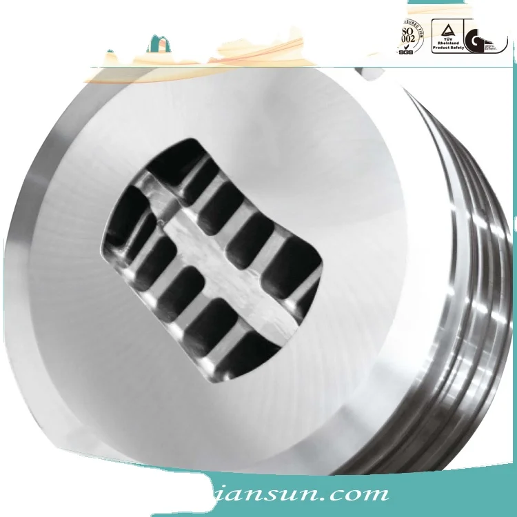 High Quality Food Grade Die Cut Handle H11 H13 profile section extrusion mold for metal extruder