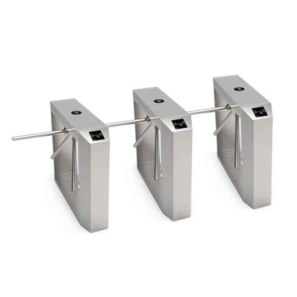 Multiple Drop Arm Access Control Security Solutions Tripod Turnstile Free Software Metal Bridge Tripod Turnstile for Subway