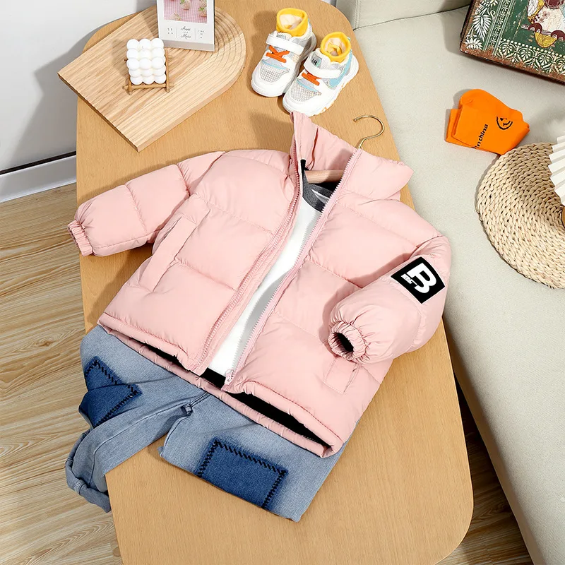 Kid Clothes Korean Version  Winter Coats For 3-8 Years Thickened Down Jacket Children Clothing