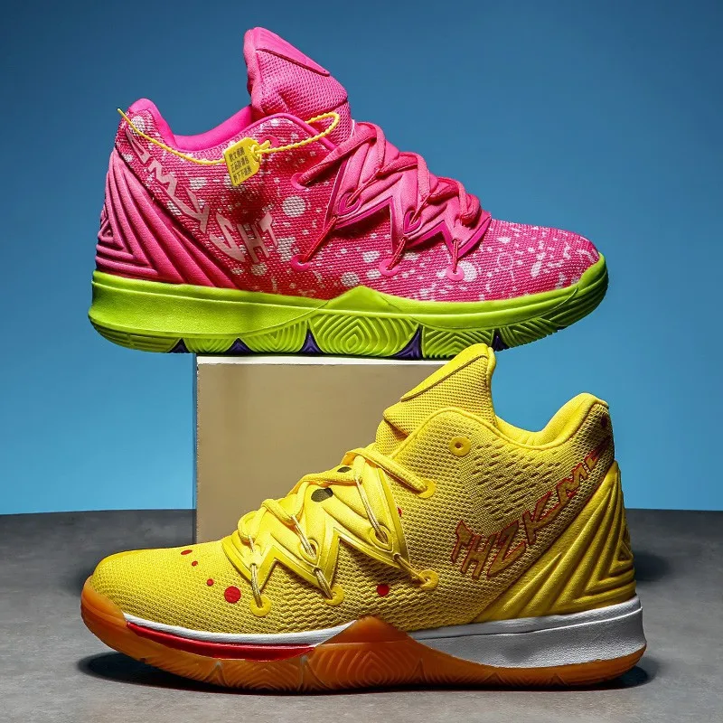 Горячая Распродажа разноцветная спортивная обувь пара обуви модные Нескользящие баскетбольные кроссовки для