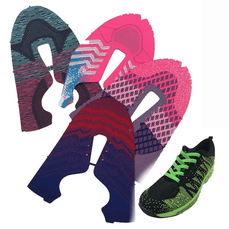 Wholesale summer women&men shoe knit sports shoes uppers