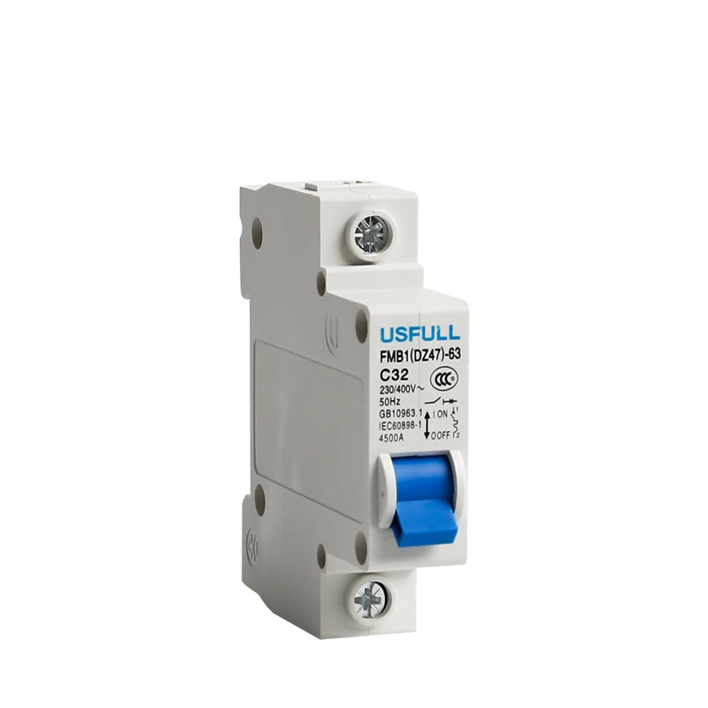 
USFULL China manufacture wholesale 1P 16A IEC60898 miniature circuit breaker  (60262267358)