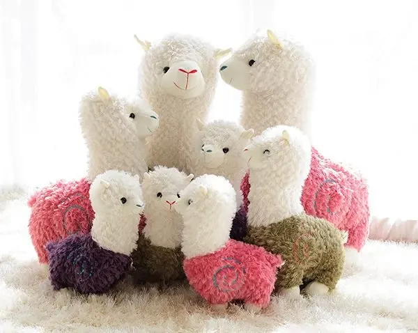 Newest 20cm Alpaca Plush Doll Toy Lovely Small Sheep Stuffed Animal Plush Llama Yamma custom made plush dolls