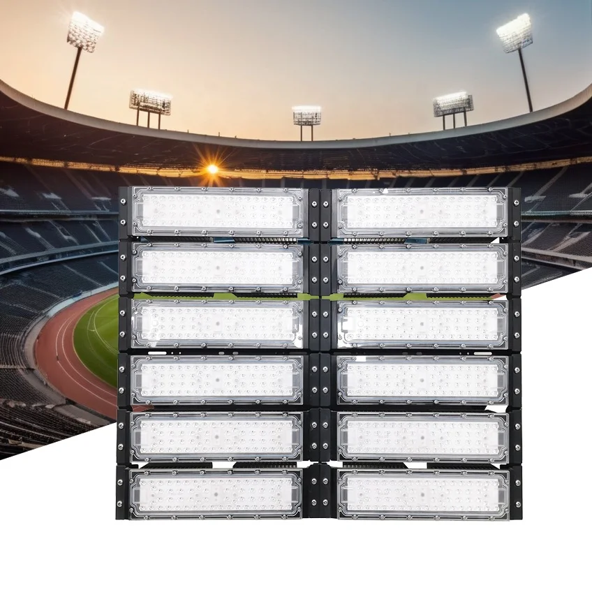600w 1000w football field projector lights led stadium flood lights for broadcast