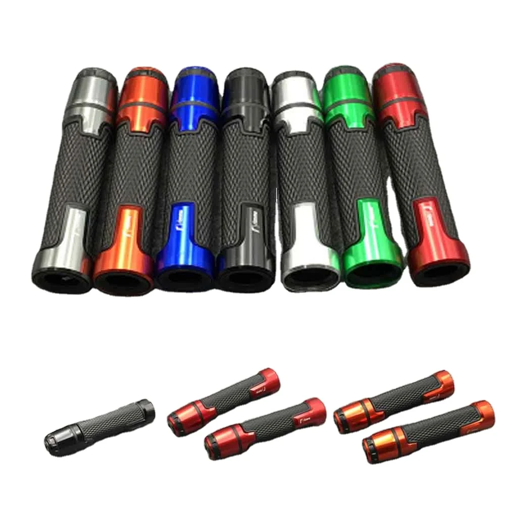 Высококачественные резиновые ручки для квадроциклов мотоциклов велосипедов-внедорожников цветные Мотоциклетные