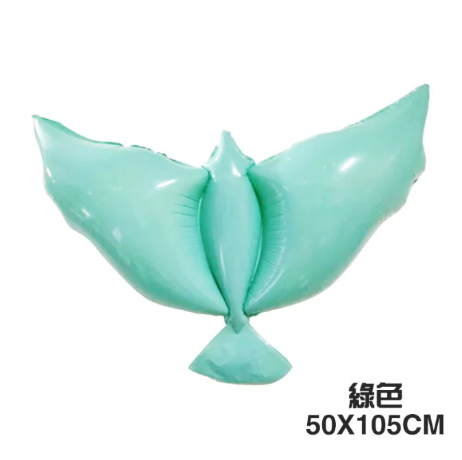wedding photography decoration balloon large peace white dove PE aluminum foil balloon floating dove balloon