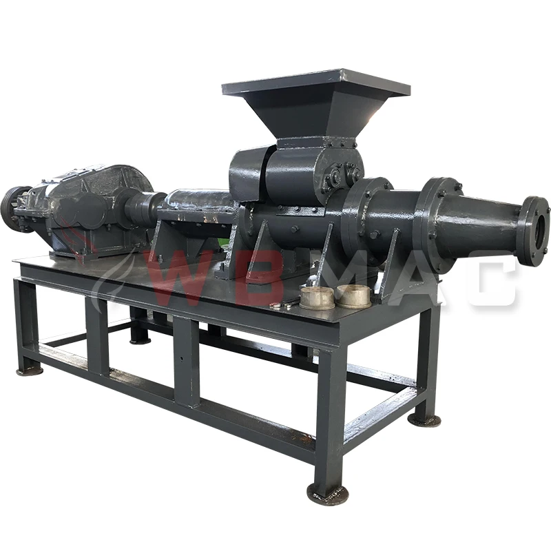 MB130 Popular Eco friendly energy saving equipment carbon powder moldingmachine charcoal briquette extruder
