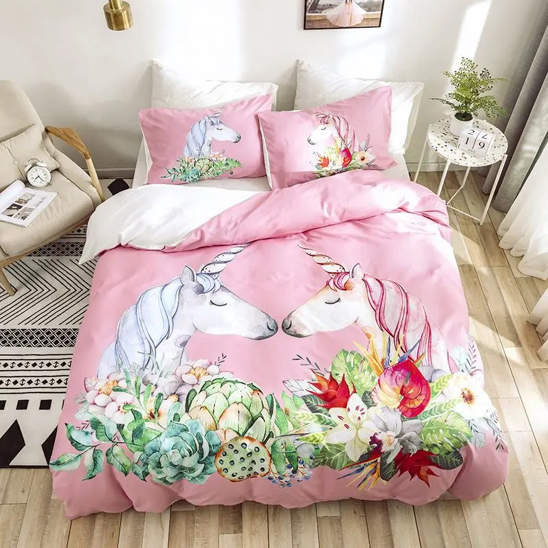 Cheap Price Soft Comfortable New Design Cotton Bedding Article Luxury Bed Sheet Linen Bedding Set