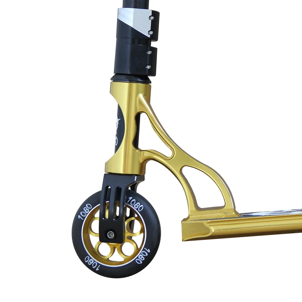 2024 Extreme Scooter for Professional Gold Style Pro Street BMX Scooter