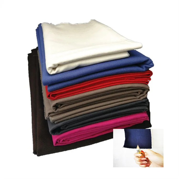 high tensile strength modacrylic FR cotton kevlar blend fabric for clothing