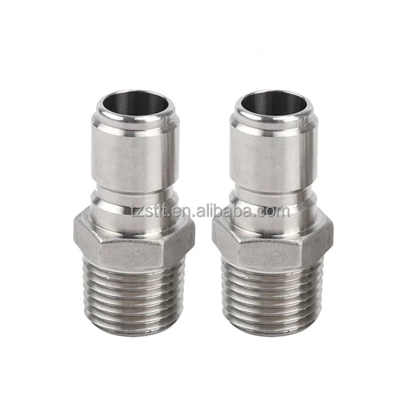 1/2inch female quick disconnect stainless steel with 1/2inch barb