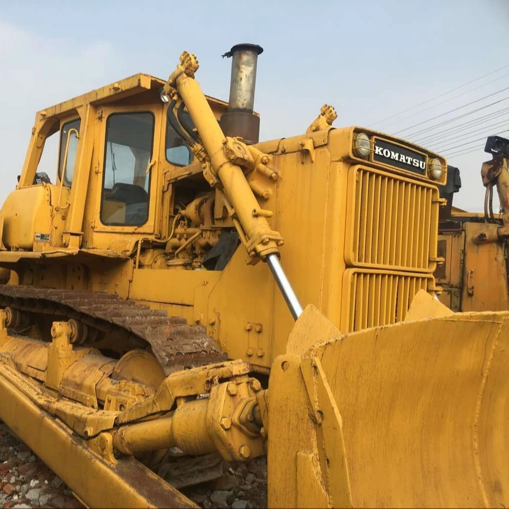 Б/у Сделано в Японии KOMATSU D155-1 гусеничный бульдозер