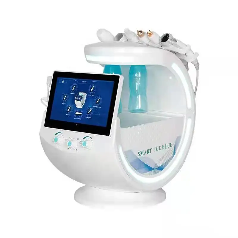 Factory Price Oxygen Jet hydra skin Facial Massager hydrofacials smart ice blue Hydrafaci beauty machine