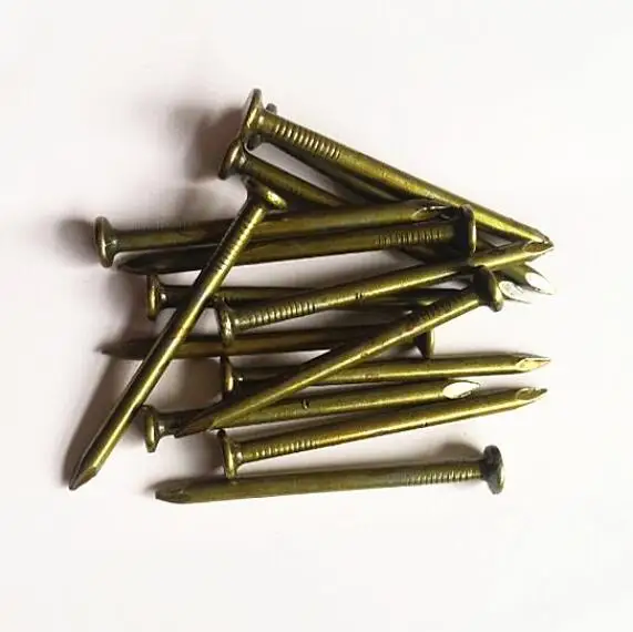 Hardened steel Concrete nails Masonry work Industrial applications