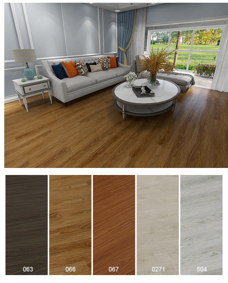 China Factory Unilin Valinge Click Wooden Color  Flooring Plank   Laminate Flooring Spc EVA  IXPE PVC Rigid Vinyl  Floor Tiles