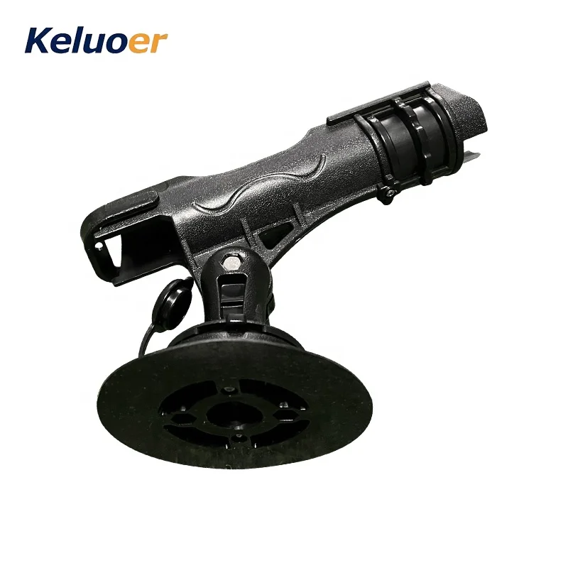 Kayak Inflatable Boat Dual Purpose Fishing Rod Socket Adjustable Swivel Fishing Stand