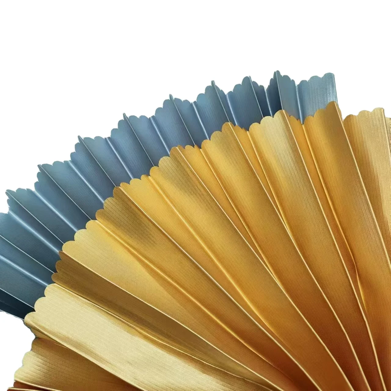 Sliver Gold Glitter Polyester Sunscreen Satin Pleated Blinds fabric for Car side Blinds bus curtain
