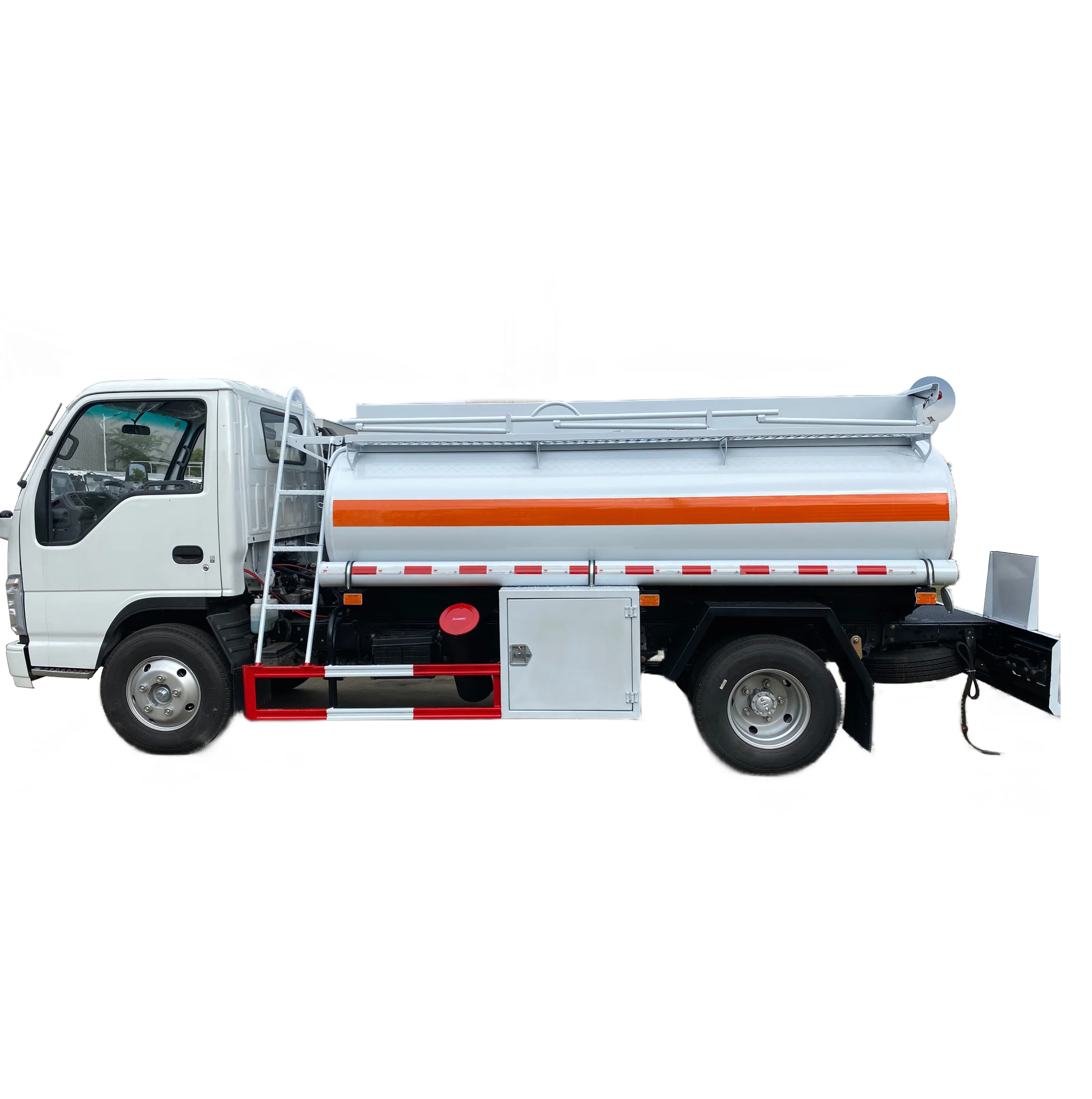 ISUZU 4X2 6 wheels 4CU.M 100P fuel tank special truck tanker