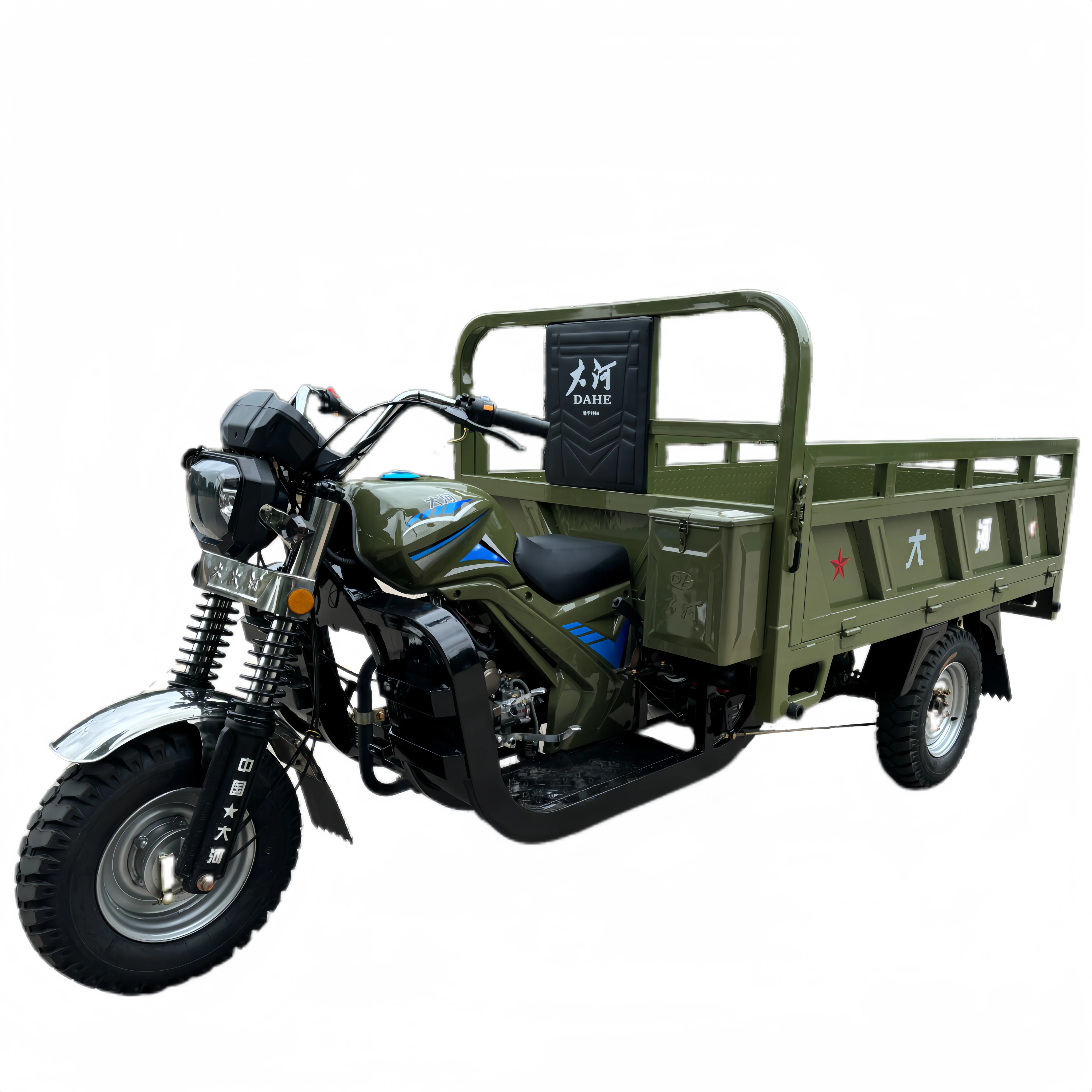 Hot Selling Gasoline Cargo Tricycle Popular Adults Motorcycle 3 Wheel Cargo Motorcycle Tricycle