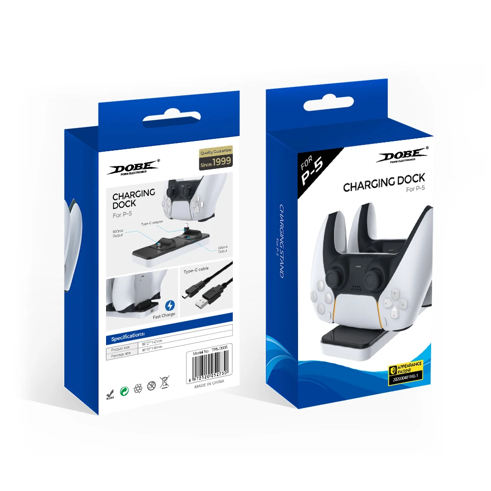  Портативное зарядное устройство для зарядки док-станции игровой usb-кабель аксессуары станции 5 PS5 джойстик