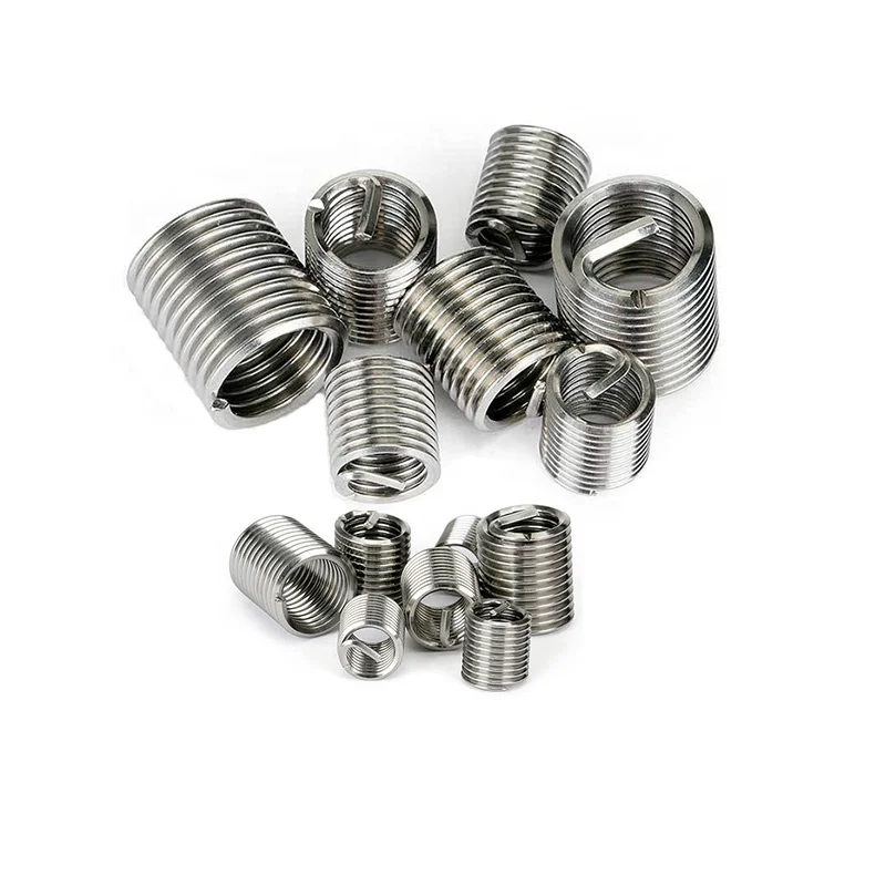 UNF Threaded Insert Stainless Screw Furniture Threaded Inserts Fasteners Machining Services