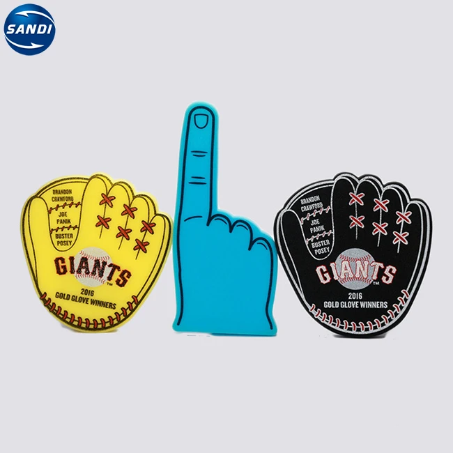 
Promotional custom EVA cheering giant foam middle finger 