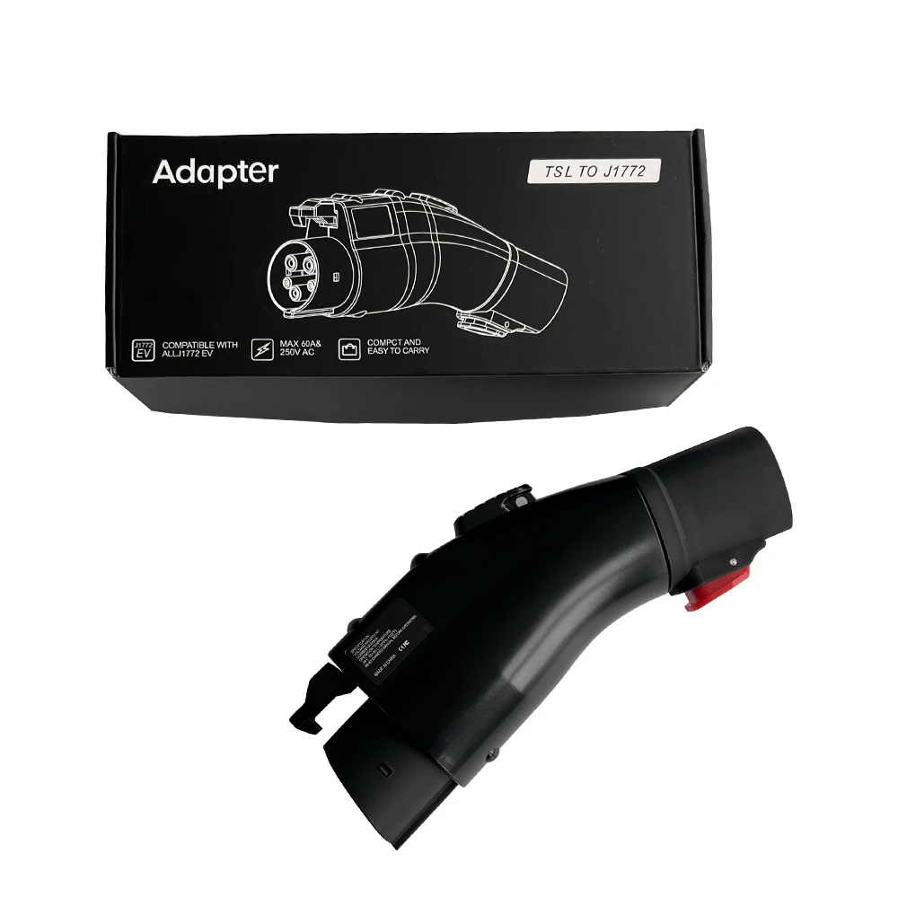 EVSE Test Adapter 60A Tesla To Type 1 EV Charger Adapter For Tesla To J1772 Adapter