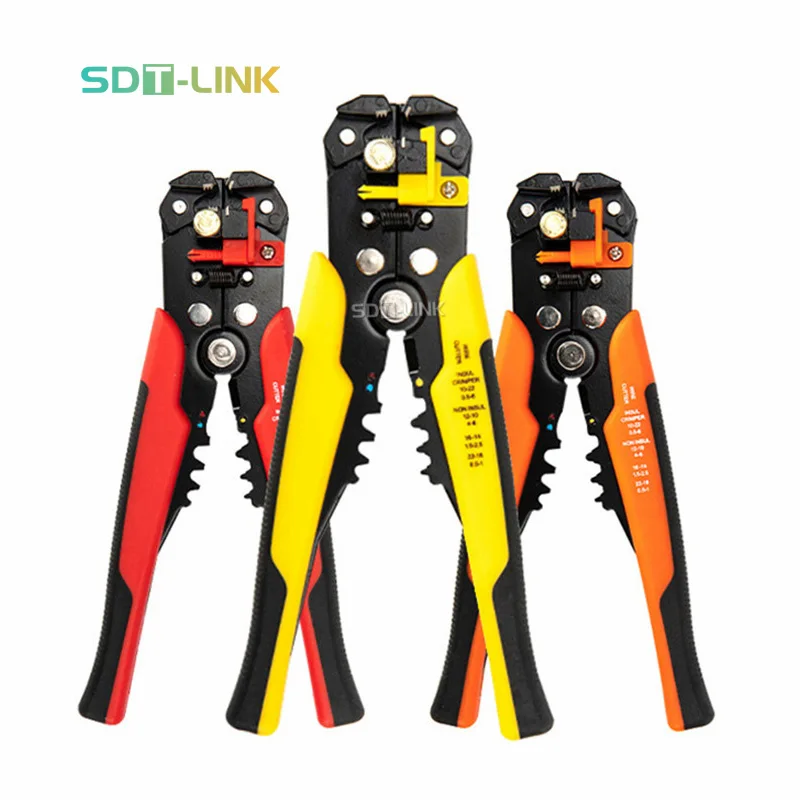 Crimper Cable Cutter Automatic Wire Stripper Multifunctional Stripping Tools Crimping Pliers Terminal 0.2-6.0mm2 Stripper Tool