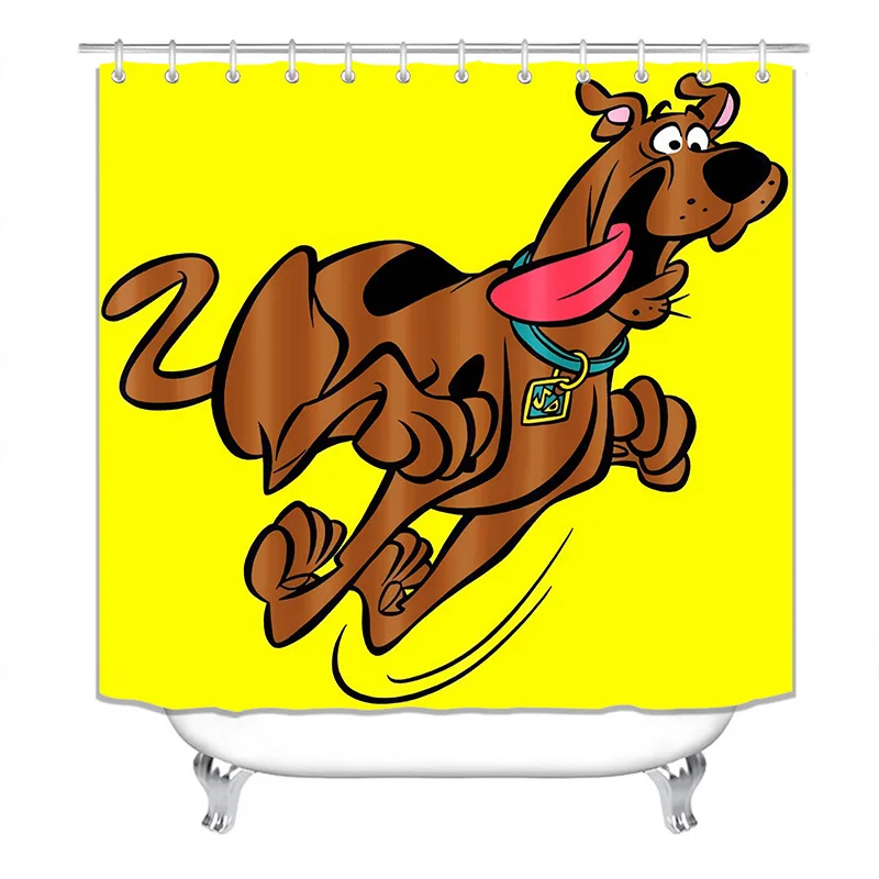 Hot Sale Factory Direct Clear Bathrooms Custom Printed Shower Curtain