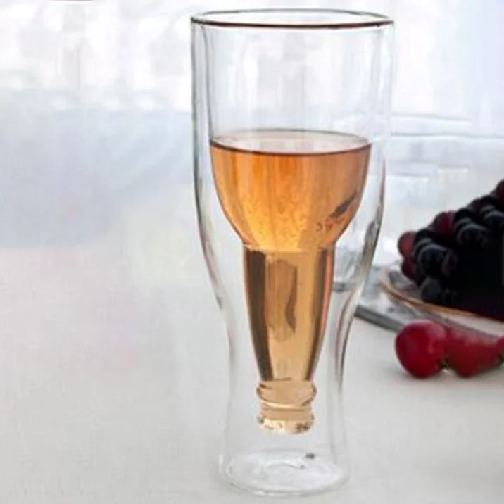 Double Plastic Wine and Beer Glass Cups