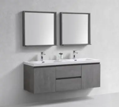 Nanan Guanshu good quality china classic style good design showroom modern with mirror bathroom cabinet