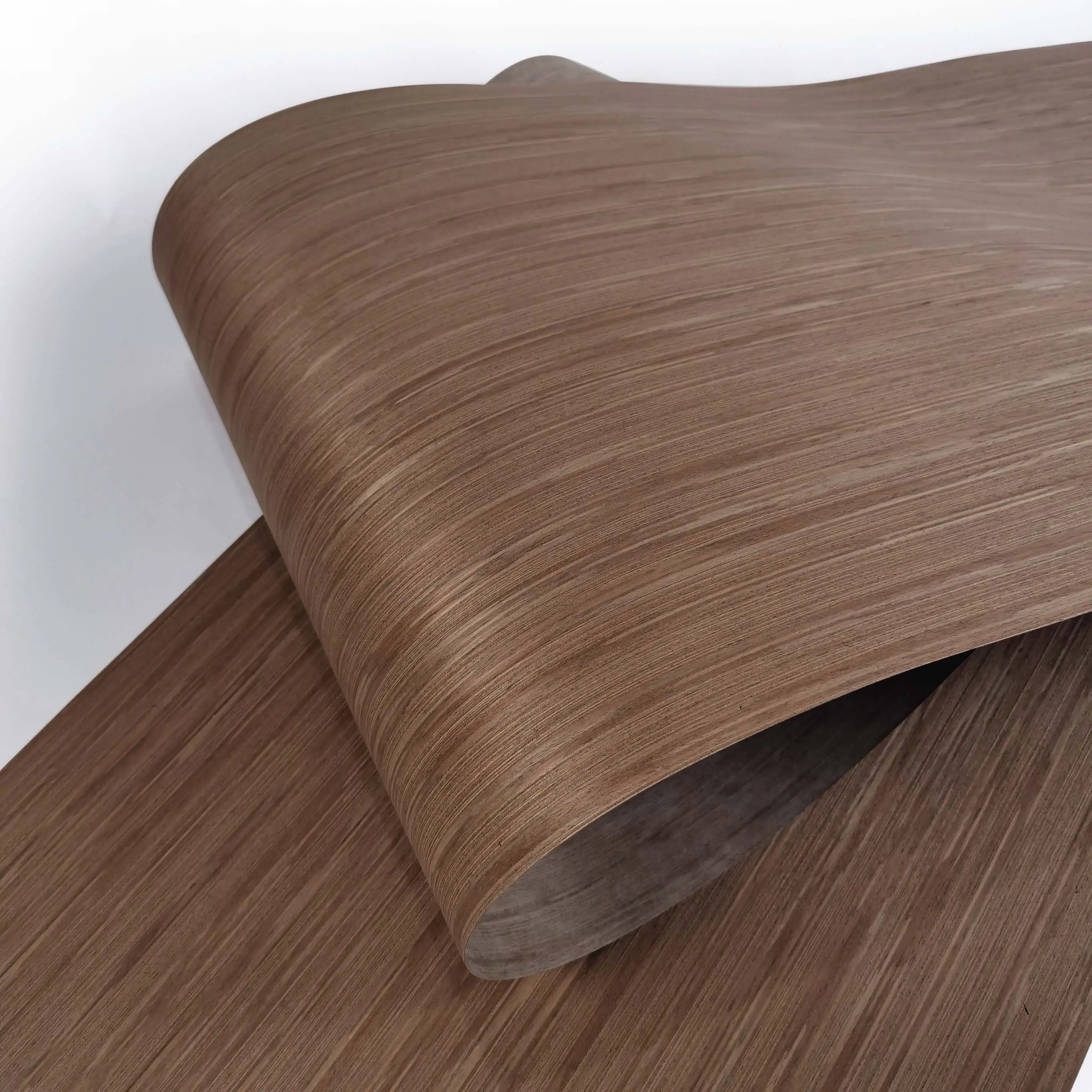 Walnut Wood Veneers Flooring DIY Furniture Natural Material Bedroom Cabinet Table Skin