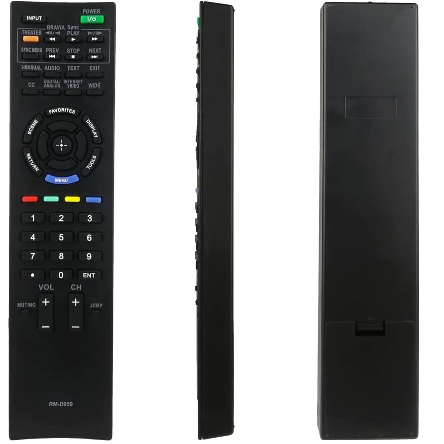 New Universal RM-D959 Remote Controller Replacement Fit for Sony TV KDL-32EX405 KDL-32EX605 KDL-32EX607