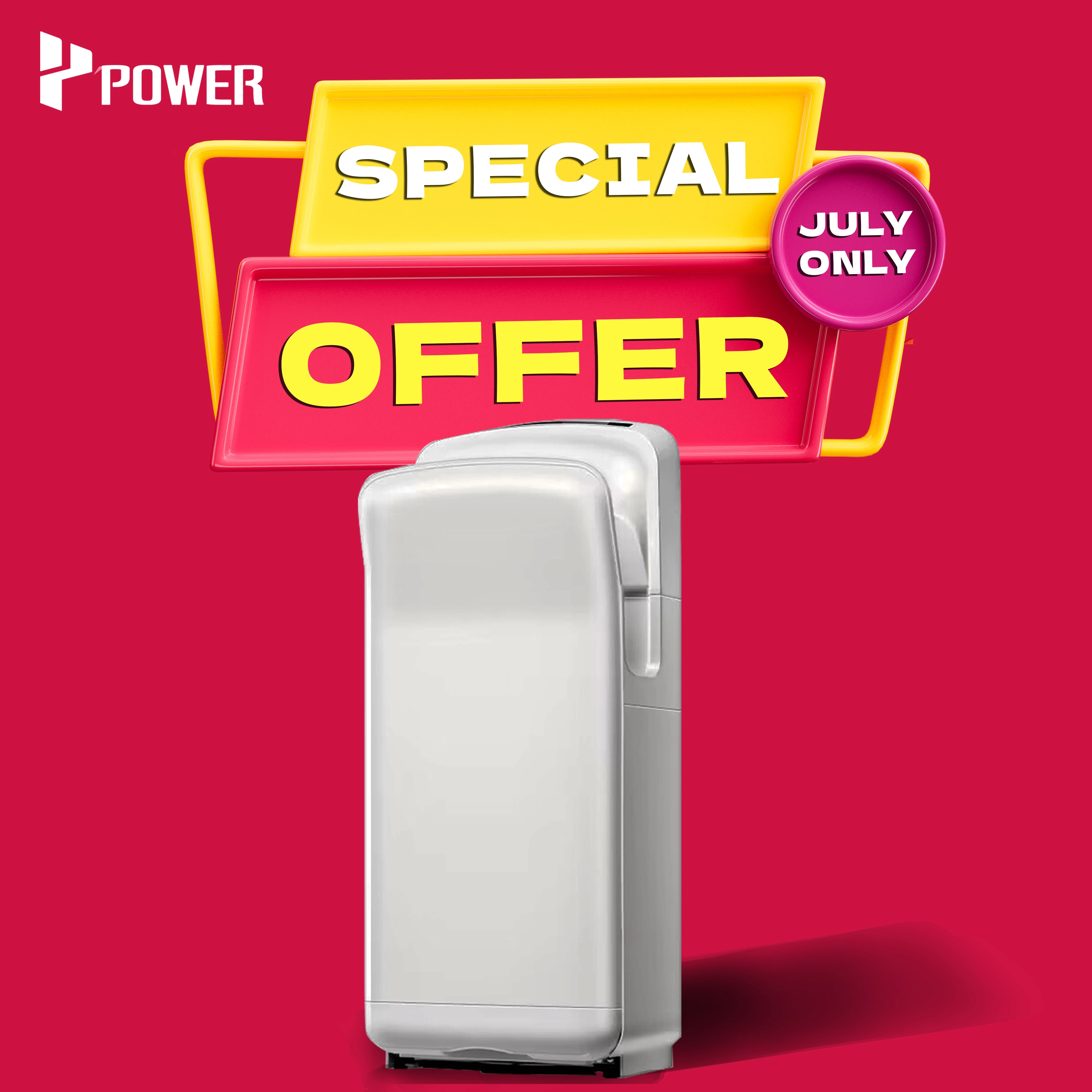 Настенная сушилка для рук Four Seasons с теплой фильтрацией воздуха, сушилка для рук с инфракрасным датчиком для коммерческой ванной комнаты