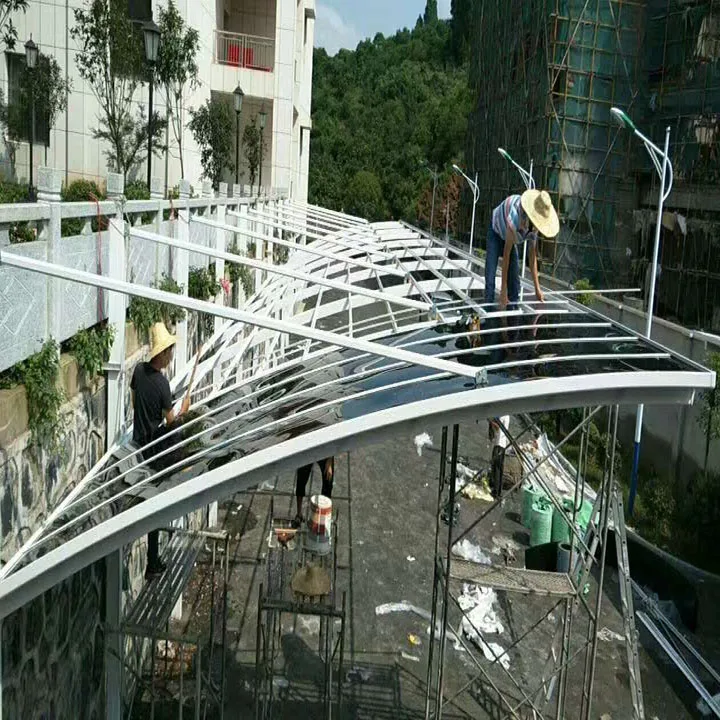 Direct Factory Price Customized Strong Wind Resistant Carport Structure Fabric 20 x 20 Carport