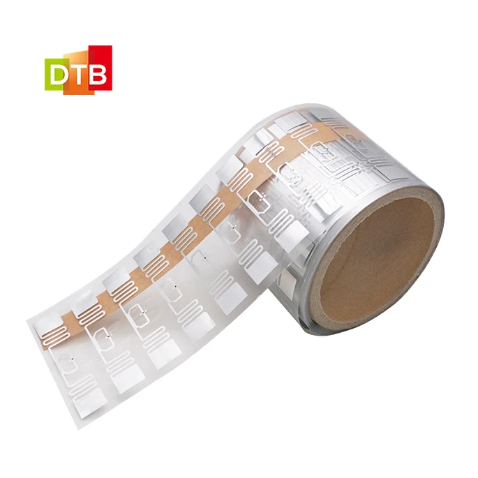 DTB long distance uhf rfid paper tags rfid uhf AZ-H67 Dry Inlay