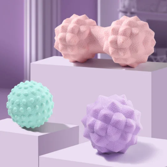 Yoga Massage Ball Spiky Half Massage Ball  Hedgehog Balancing Pods Domed Stability Pods  Half Round Yoga Balance Massage Ball