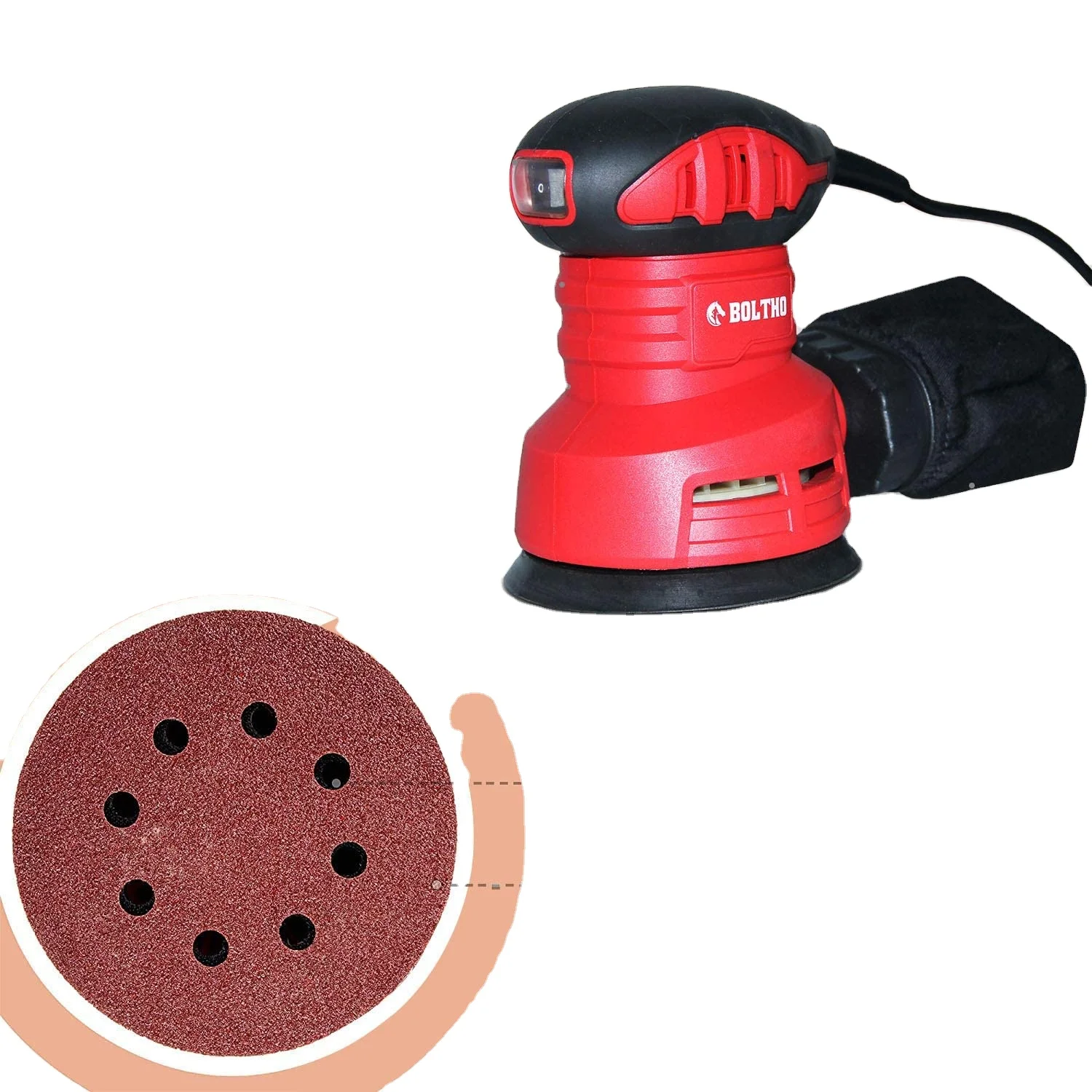 
High Quality hight speed Orbital Sander , Efficient Dust Collector 240W 12000RPM 