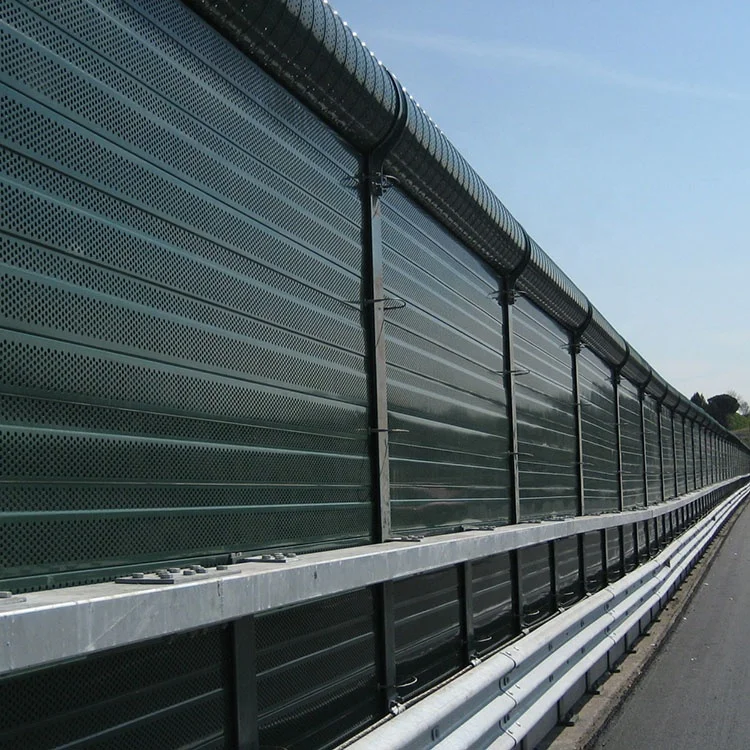 Заводская цена, алюминиевая перфорированная панель звукового барьера для магистралей